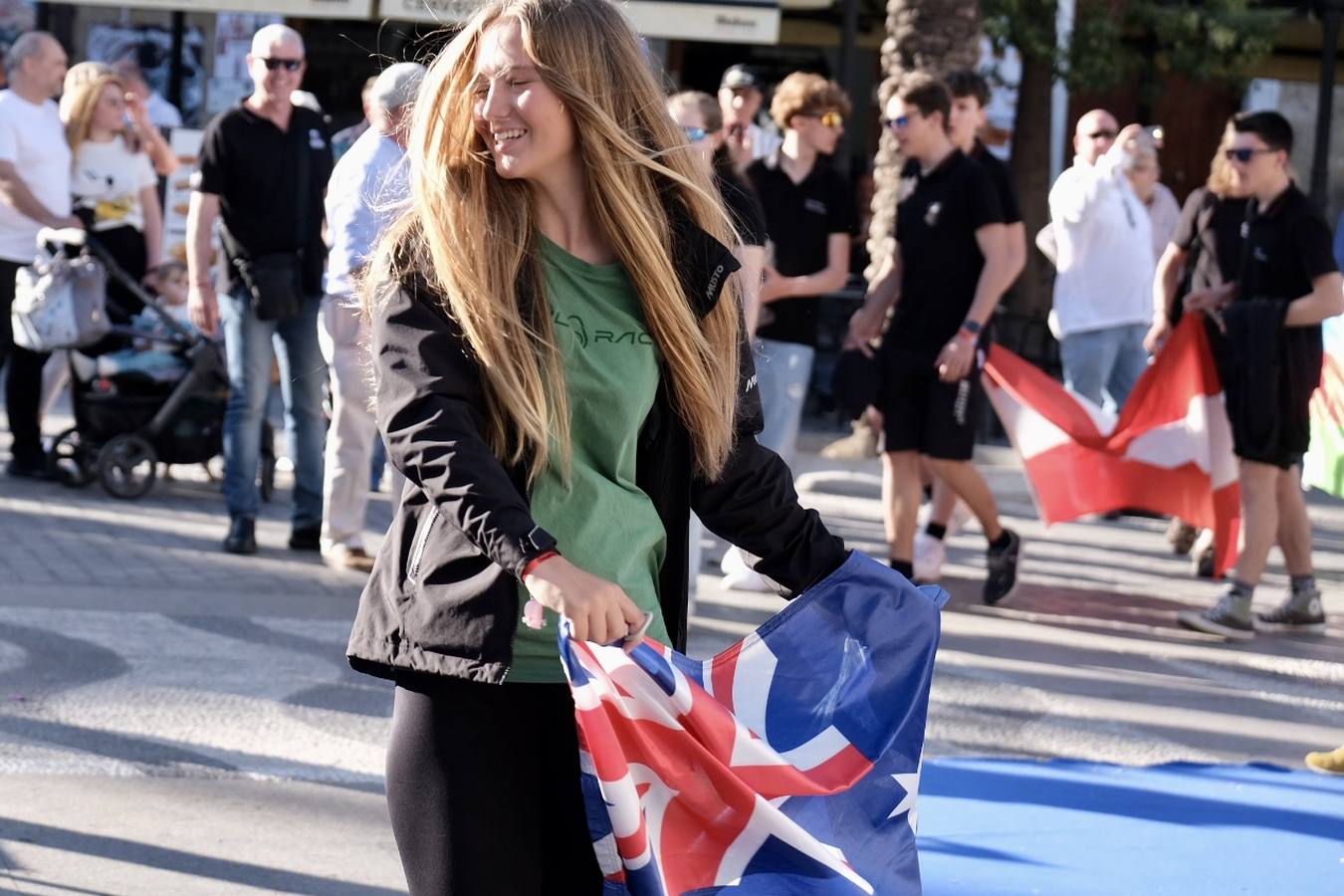 Fotos: Desfile de banderas del Campeonato de Europa de ILCA 4
