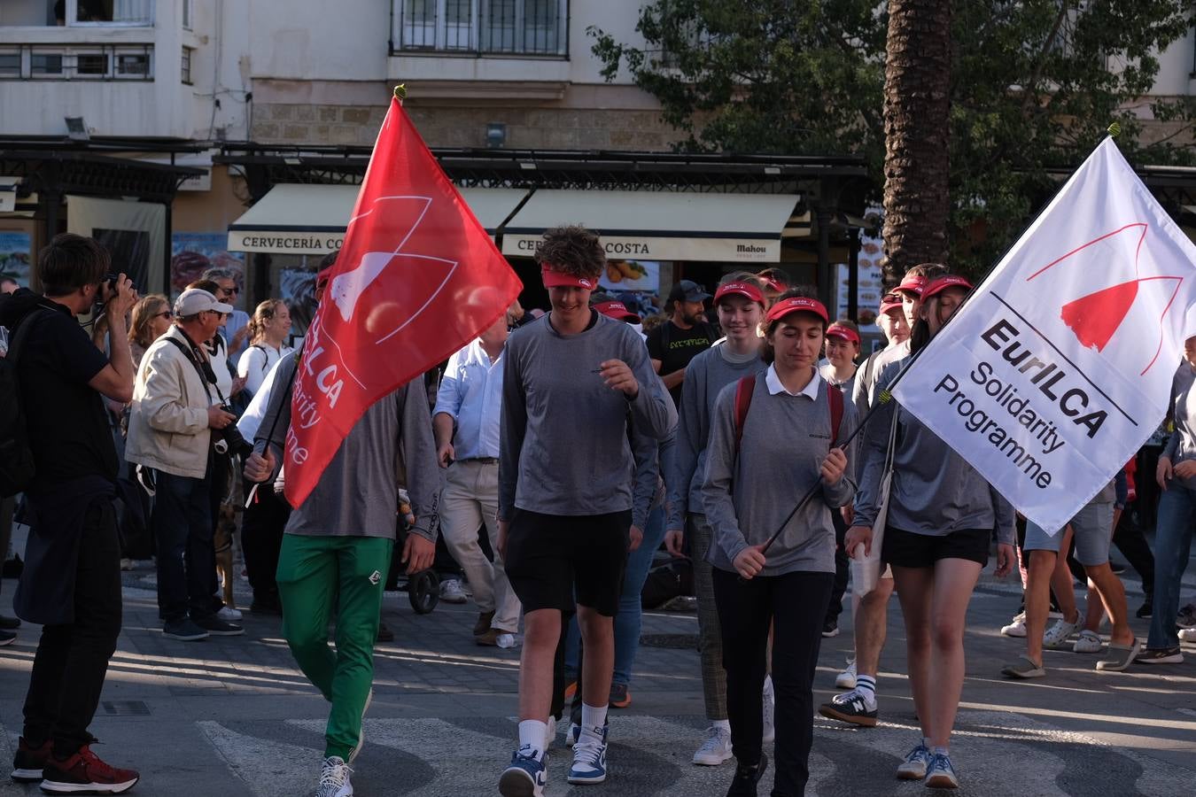 Fotos: Desfile de banderas del Campeonato de Europa de ILCA 4