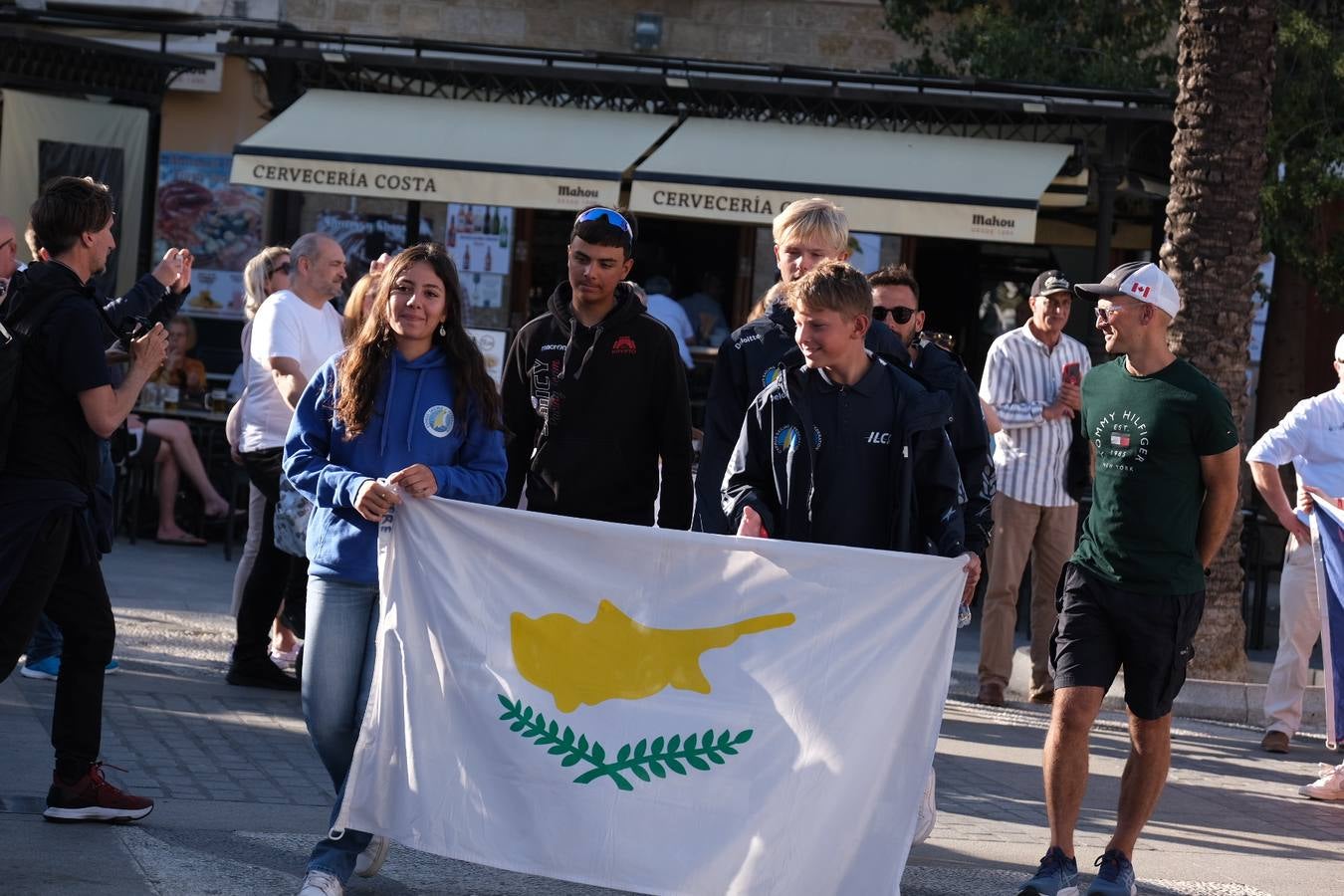 Fotos: Desfile de banderas del Campeonato de Europa de ILCA 4