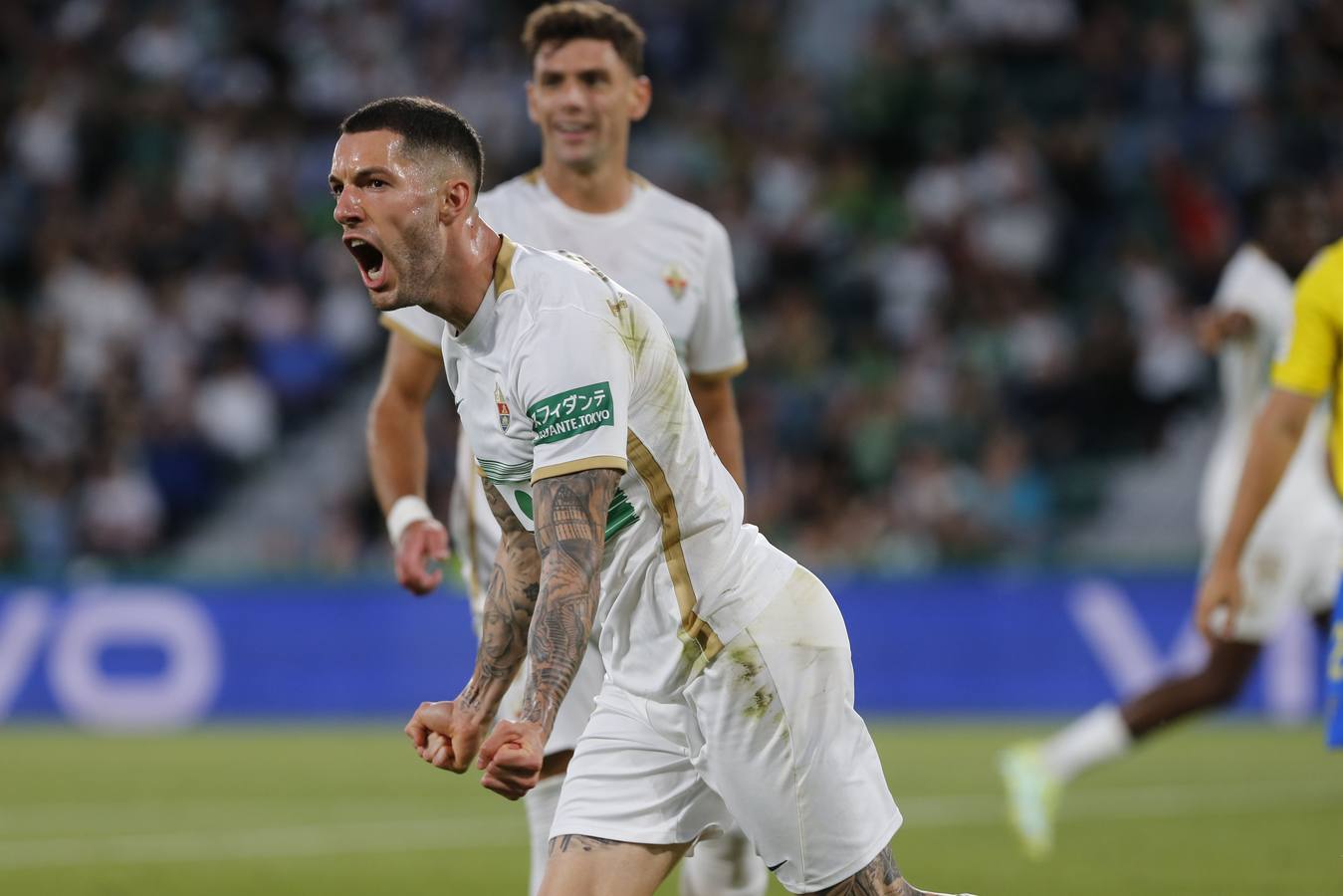 Fotos: Las imágenes del encuentro Elche-Cádiz