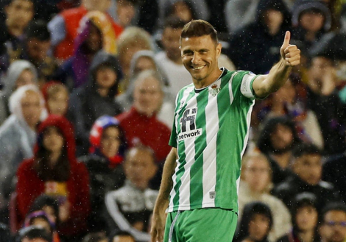 Joaquín Sánchez, durante un partido.