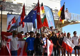 Las tablas olímpicas piden paso en la Bahía de Cádiz