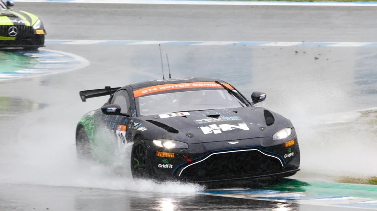 La lluvia estuvo presente el domingo en el Circuito de Jerez - Ángel Nieto.