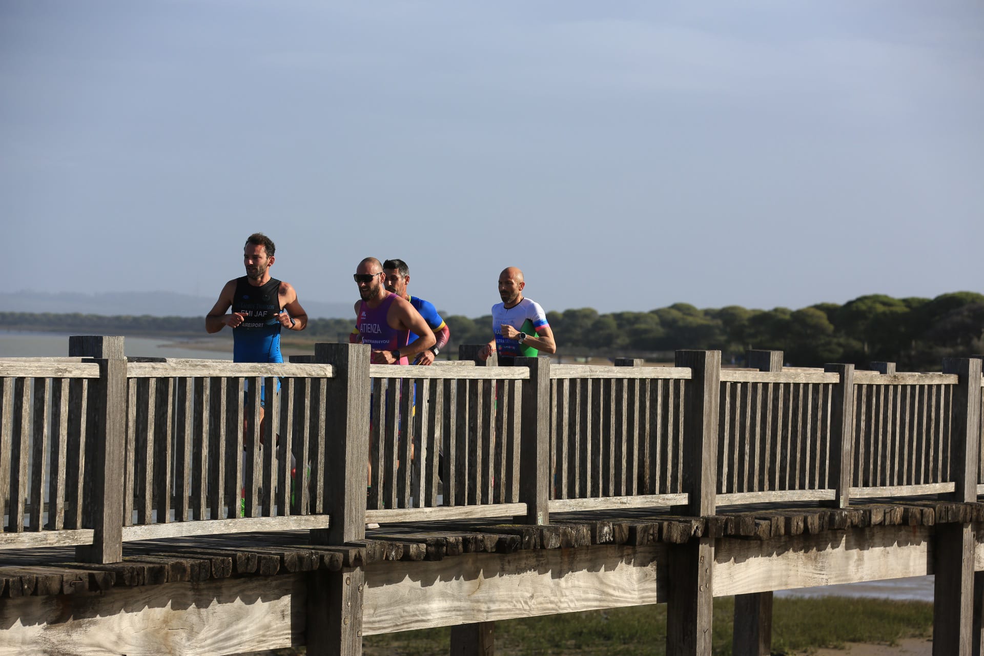 Fotos: Más de 120 duatletas en la I Duatlón Cros Villa de Puerto Real