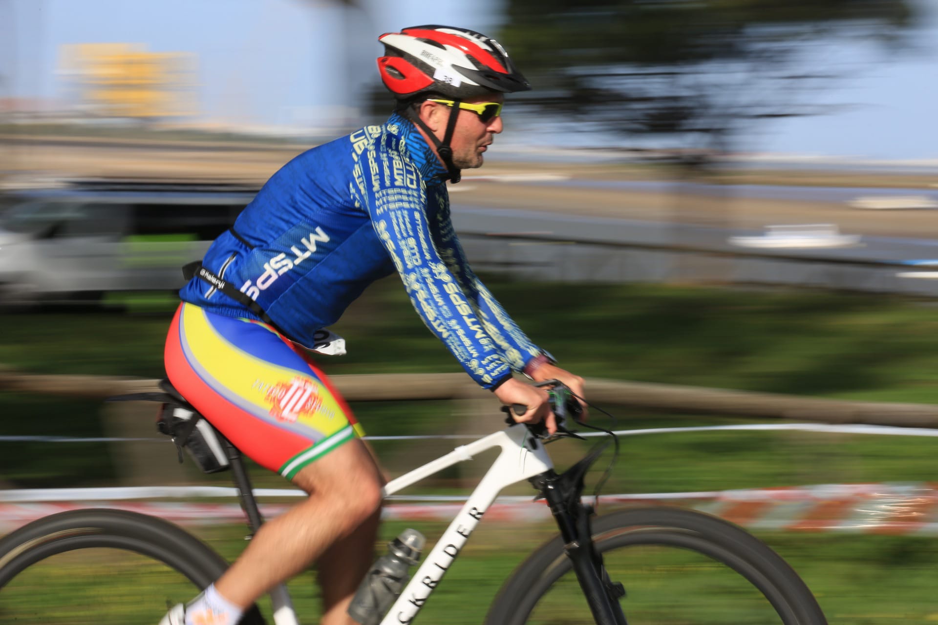 Fotos: Más de 120 duatletas en la I Duatlón Cros Villa de Puerto Real