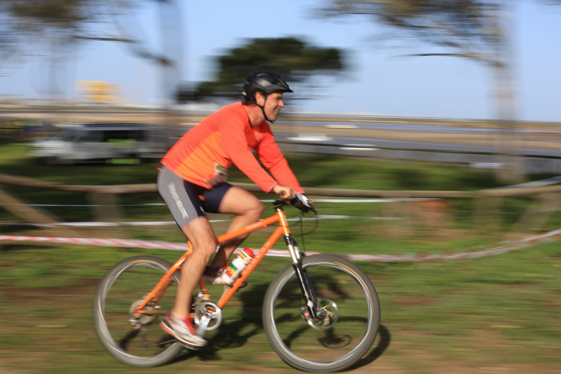 Fotos: Más de 120 duatletas en la I Duatlón Cros Villa de Puerto Real