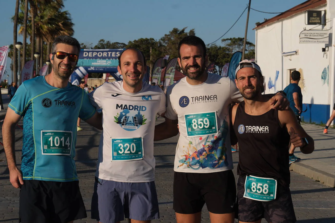 Fotos: Primera edición de la Media Maratón Ciudad de Chiclana