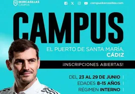 El Campus de Verano Iker Casillas hará escala en El Puerto de Santa María.