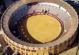 Plaza de Toros de El Pino, en Sanlúcar de Barrameda.