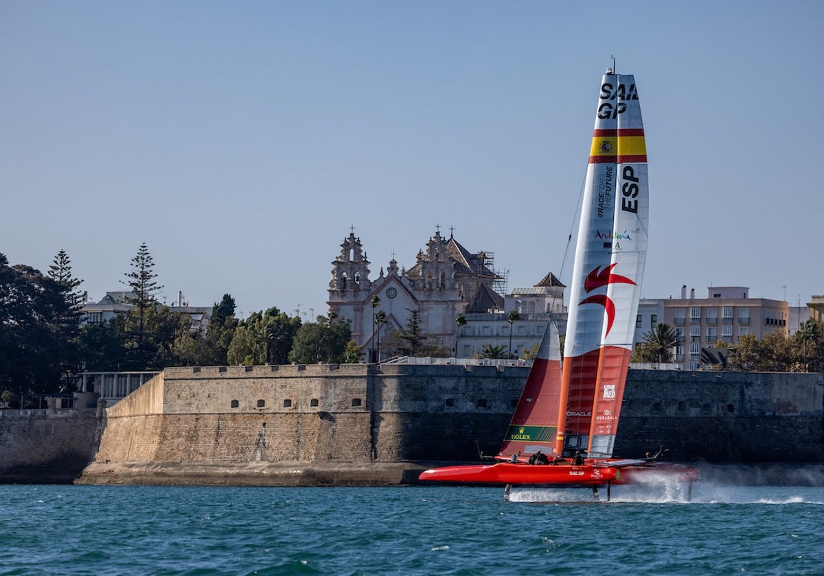 SailGP sigue en Cádiz en 2025.