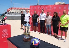 El Campeonato de España de fútbol playa se disputa ya en Cádiz