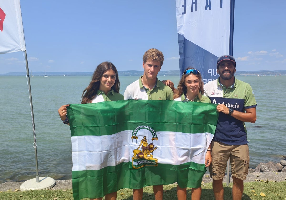 El equipo andaluz que viaja a Hungría.