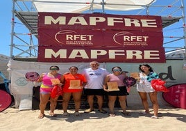 La Liga Mapfre de Tenis Playa se disputó en Cádiz