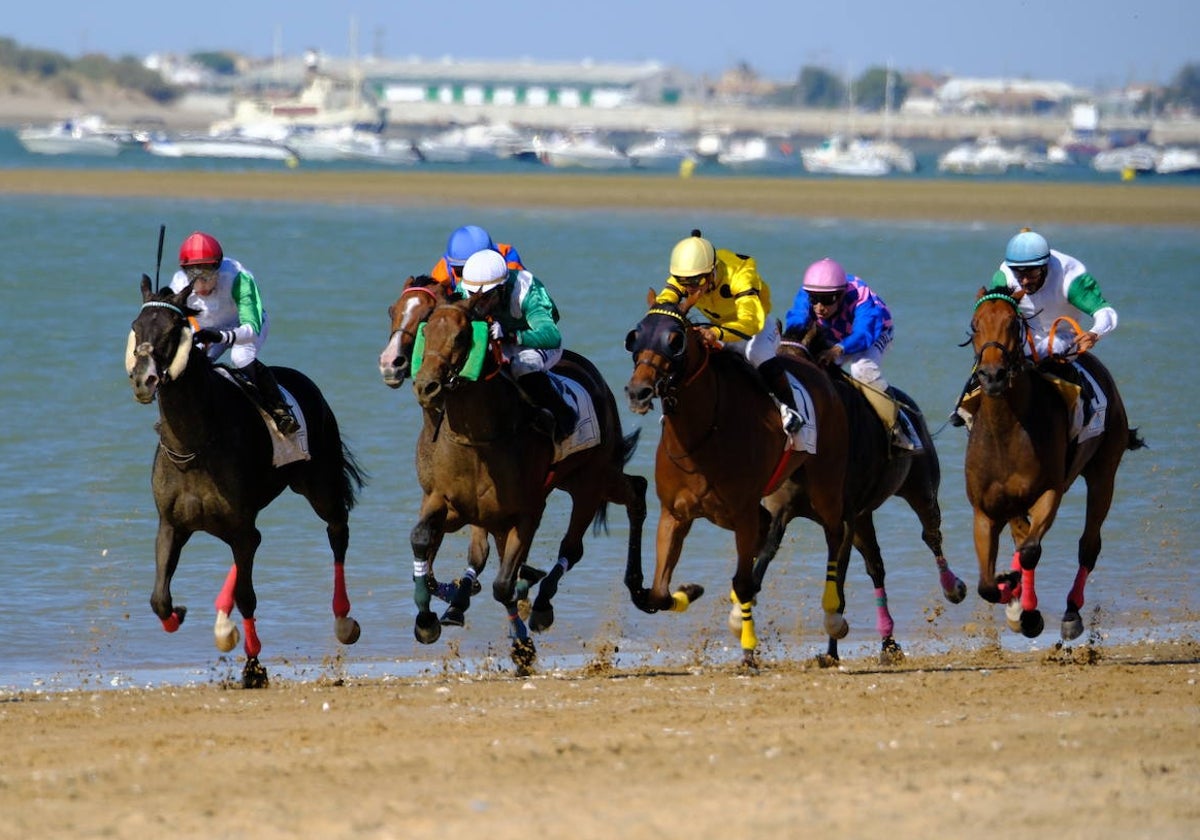 Ya han comenzado las Carreras de Caballos de Sanlúcar de Barrameda.