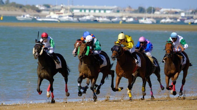 Las Carreras de Caballos de Sanlúcar de Barrameda son un éxito.