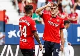 Rubén García ayuda en Valencia y es baja en las filas del Osasuna en la visita a Chiclana