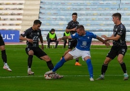 Derrota del San Fernando en el derbi de Bahía Sur ante el Xerez de David Sánchez