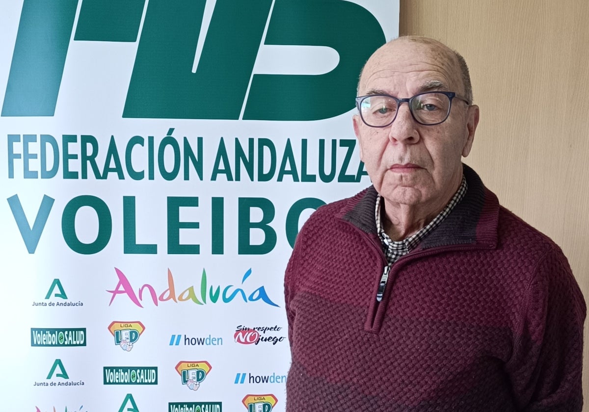 Ramón Velázquez, reelegido por unanimidad presidente de la Andaluza de Voleibol