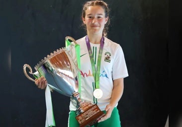 Laura Serrano, tricampeona de España con Andalucía