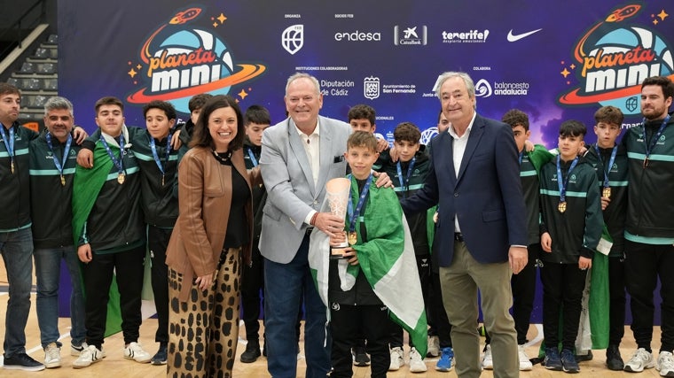 El equipo andaluz masculino acabó en la tercera posición.