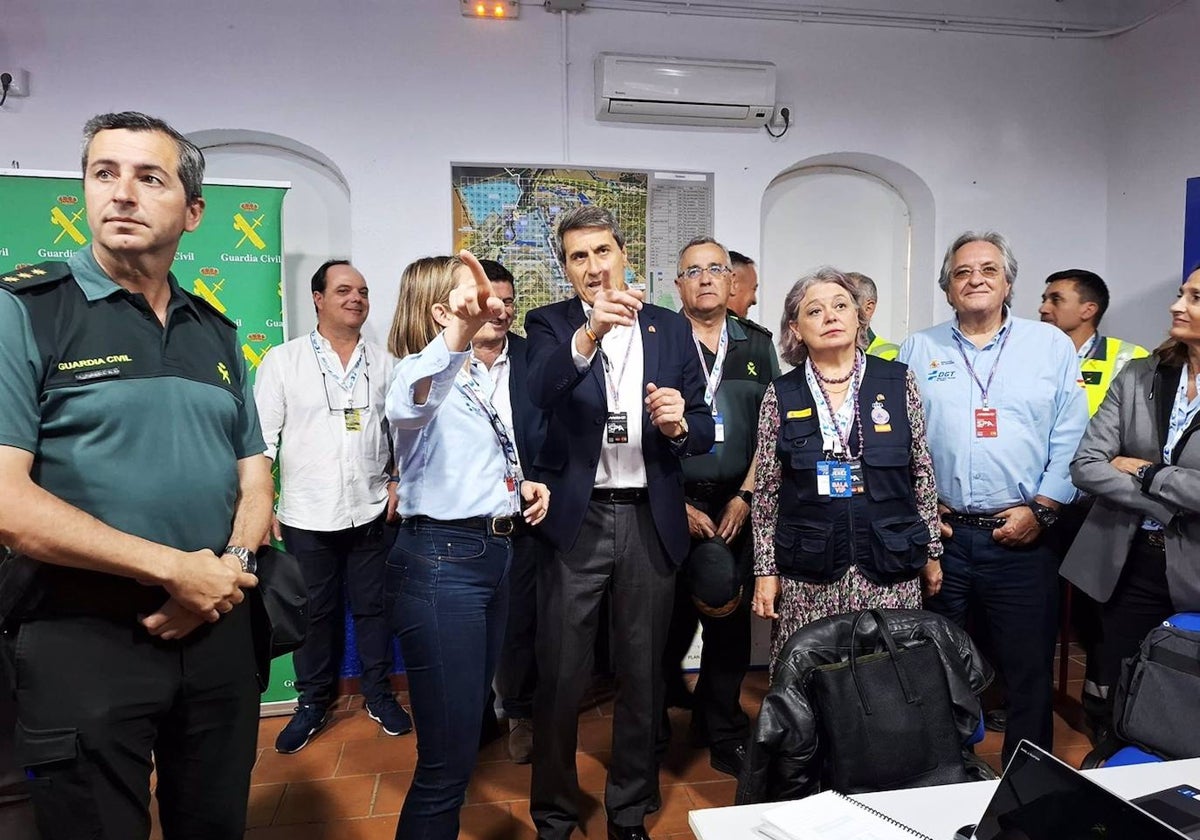 El delegado del Gobierno traslada el «buen funcionamiento» del dispositivo de seguridad por el GP de Jerez