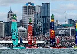 Sail GP ofrecerá en Cádiz por primera vez una grada frente al mar
