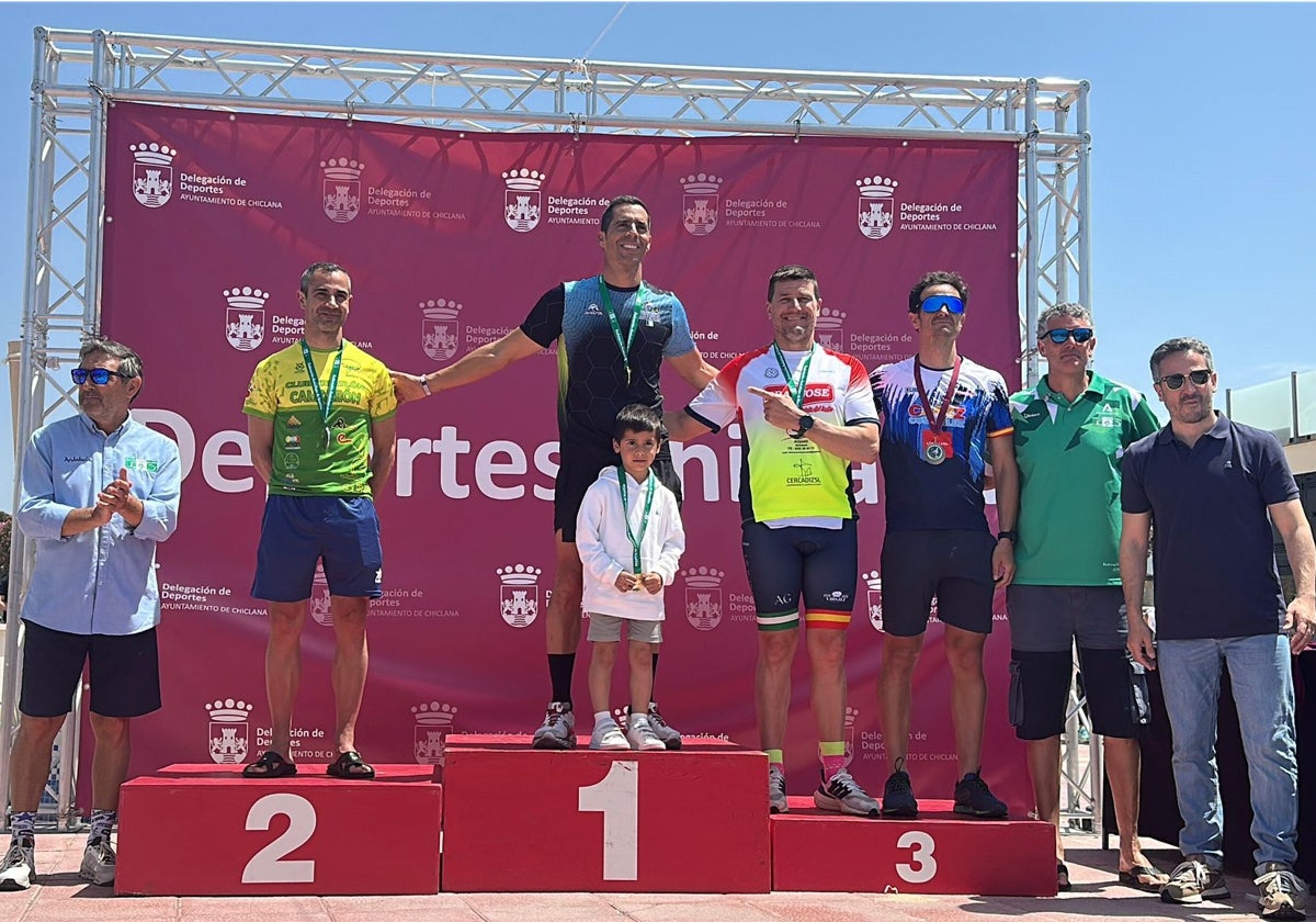 Chiclana acogió el campeonato andaluz de triatlón.