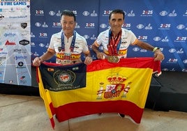 Media docena de medallas para el CD Sherrypol en los Juegos Mundiales de Policías y Bomberos