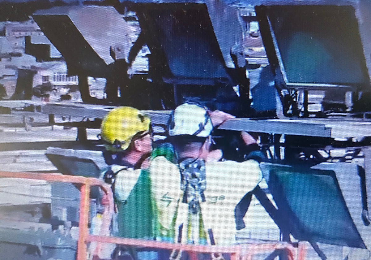 Nuevos focos para el Estadio José del Cuvillo, en El Puerto de Santa María.
