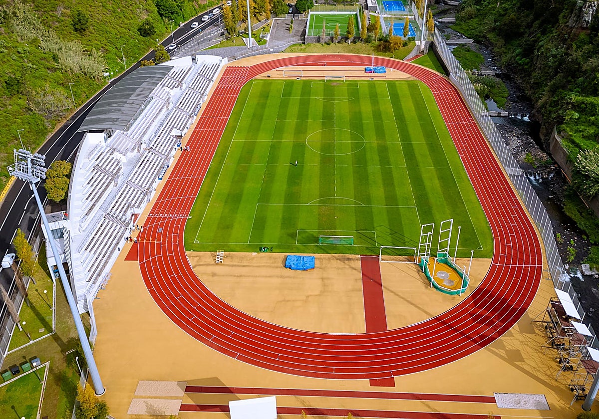 El estadio de Ribeira Brava.