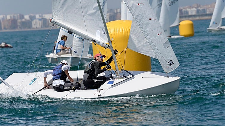 Gonzalo Cano accede al podio en el Campeonato de España Juvenil de Snipe