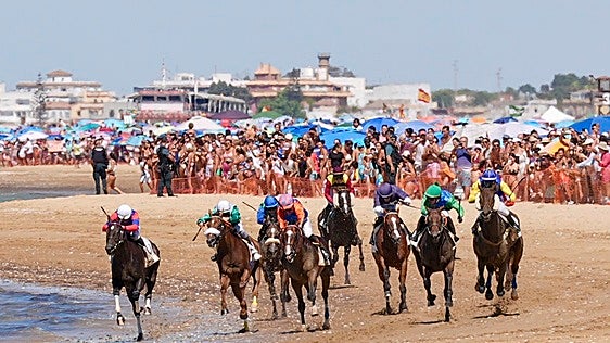 Sanlúcar, a galope con las carreras de caballos