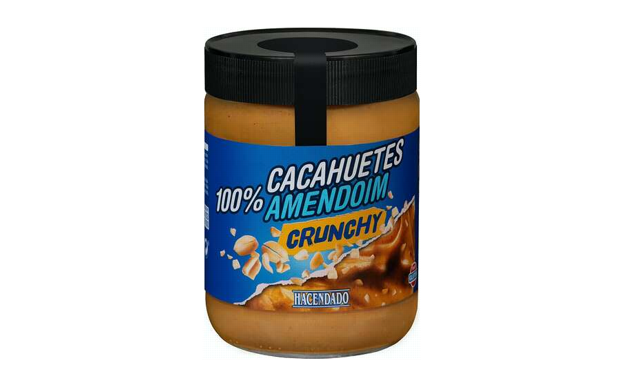 Crema de cacahuetes crunchy de Mercadona