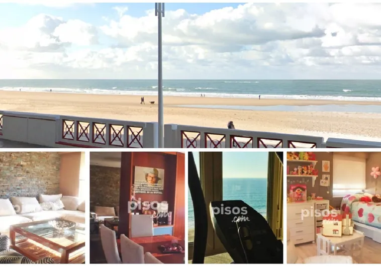 A la venta un piso en la playa de la Victoria de Cádiz, con jacuzzi y frontal al mar, por menos de un millón