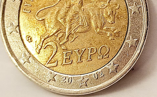 monedas de grecia 2 euros 2002 ceca s con exces - Compra venta en