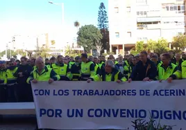 Los trabajadores llevan en huelga desde el 5 de febrero