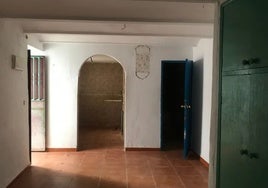 Imagen del interior de la vivienda en Alcalá de Los Gazules