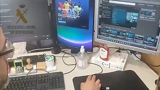 La Guardia Civil desactiva el canal de streaming pirata más importante en España