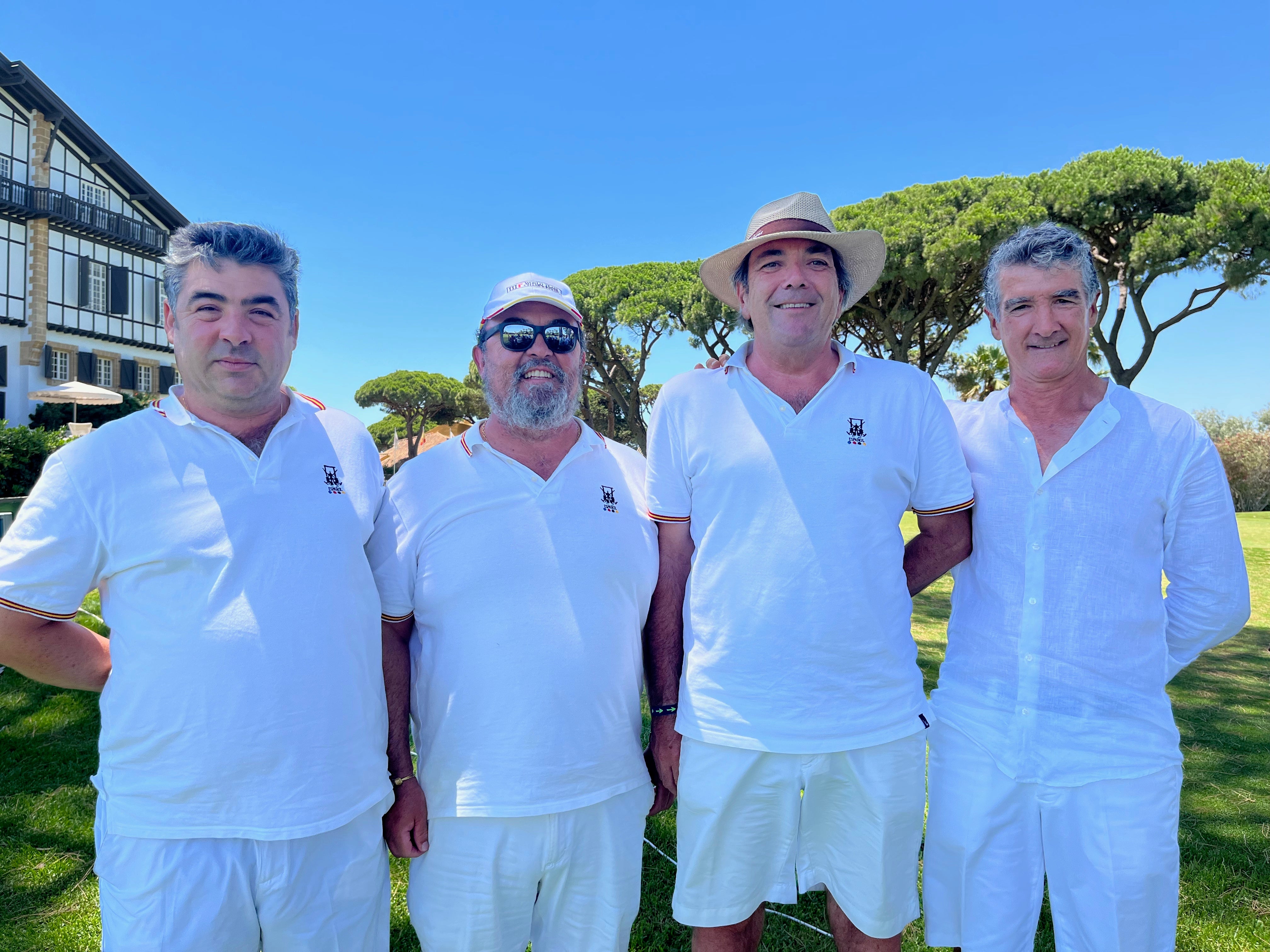 Ignacio Gutierrez-Rueda, Rafael Romero, Fernando Billota y Juan Carlos Morillo.