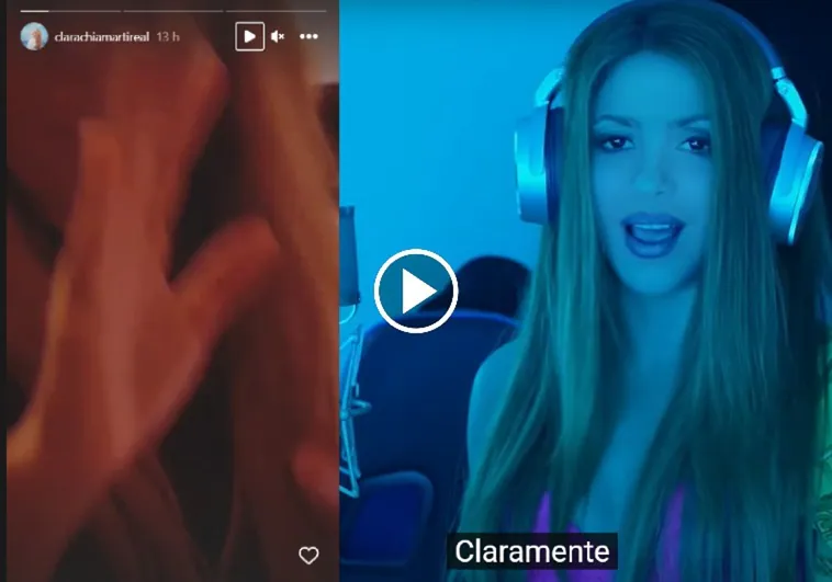 Clara Chía responde a Shakira en Instagram
