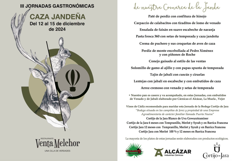 Venta Melchor celebra las II Jornadas Gastronómicas de Caza Jandeña