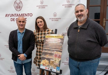 Cádiz estrena su I Patatada Popular: 200 kilos de patatas fritas y 1.000 litros de cerveza para celebrar el Carnaval