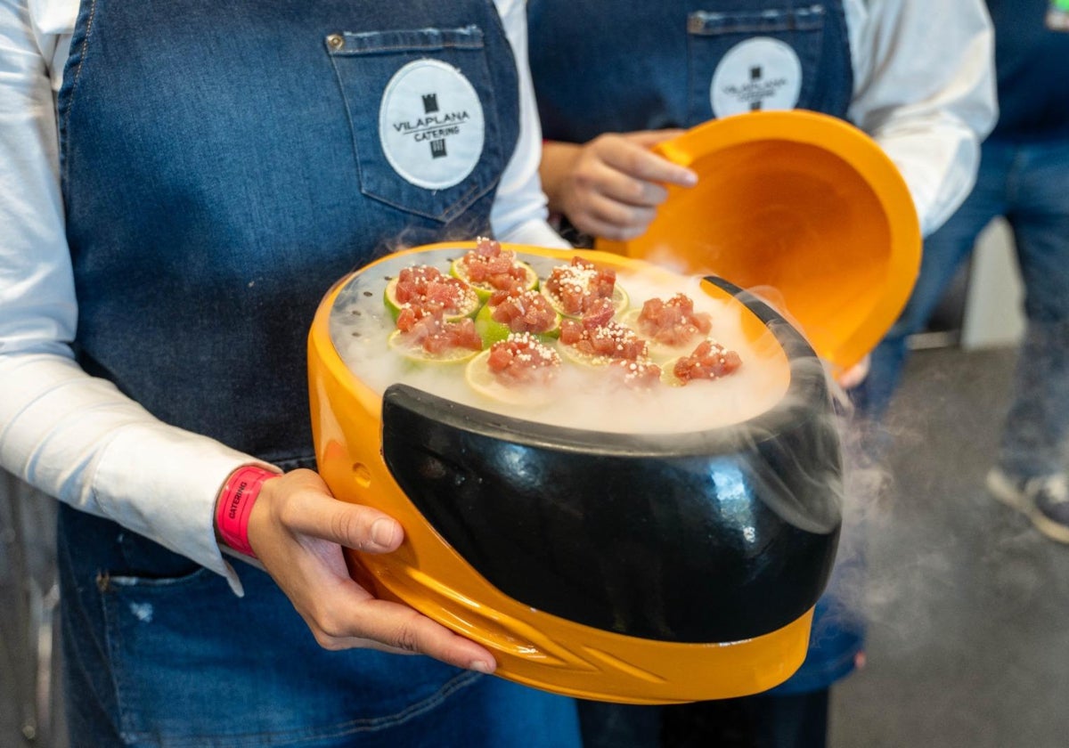 Propuesta gastronómica en el Gran Premio celebrado en el Circuito de Jerez-Ángel Nieto