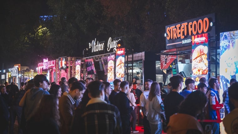 Ambiente de uno de los eventos celebrado por The Champions Burger en España