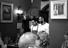 Colaboración entre el restaurante La Bodeguilla del Bar Jamón y la Heladería Da Massimo en El Puerto de Santa María, Cádiz