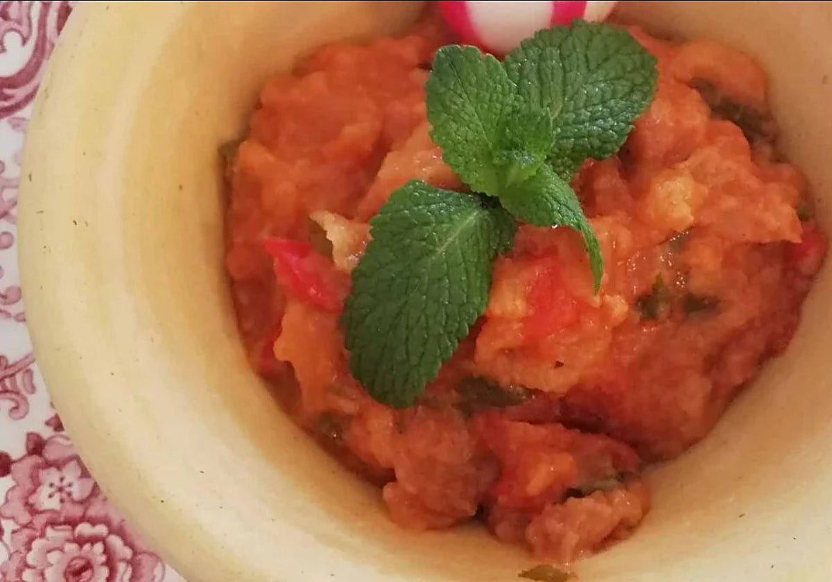 Tradicional ajo campero jerezano