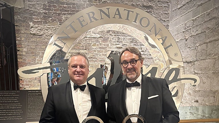 Entrega de premios en  International Wine Challenge