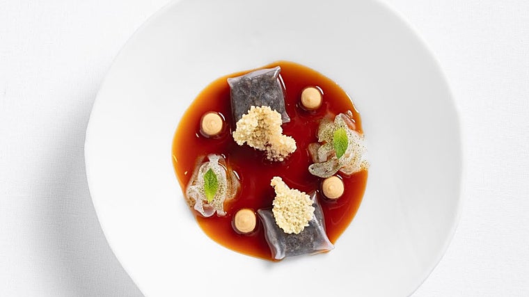 Menudo de choco del Restaurante Albalá en Jerez