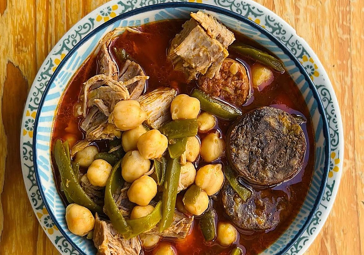 Berza gitana elaborada en bar Casa Pepe (Cádiz)