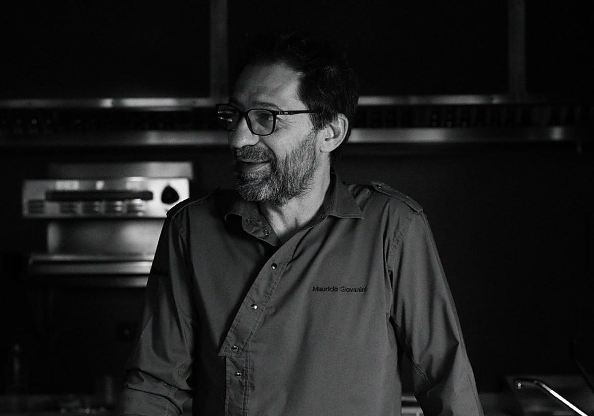 El chef Mauricio Giovanini en su restaurante Messina de Marbella